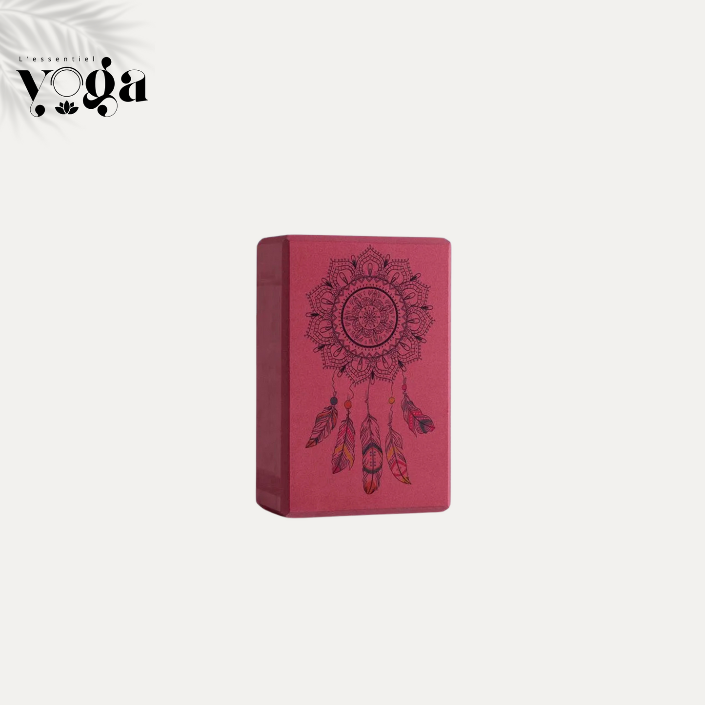 set blocs yoga EVA rouge dream catcher