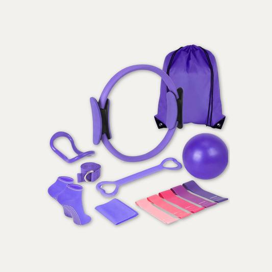 Kit Pilates & Yoga 13 Pièces — Votre Séance de Renforcement à Domicile