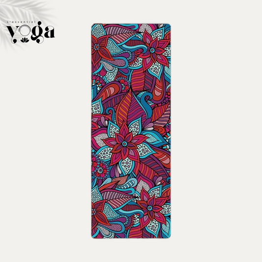 Tapis Yoga Ultra Fin - Artistic Red