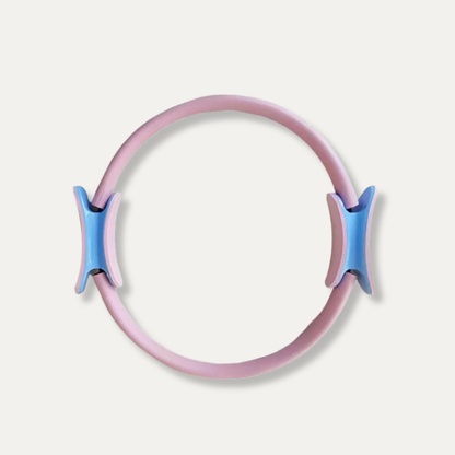 Anneau de Yoga et Pilates Pro Rose et Bleu