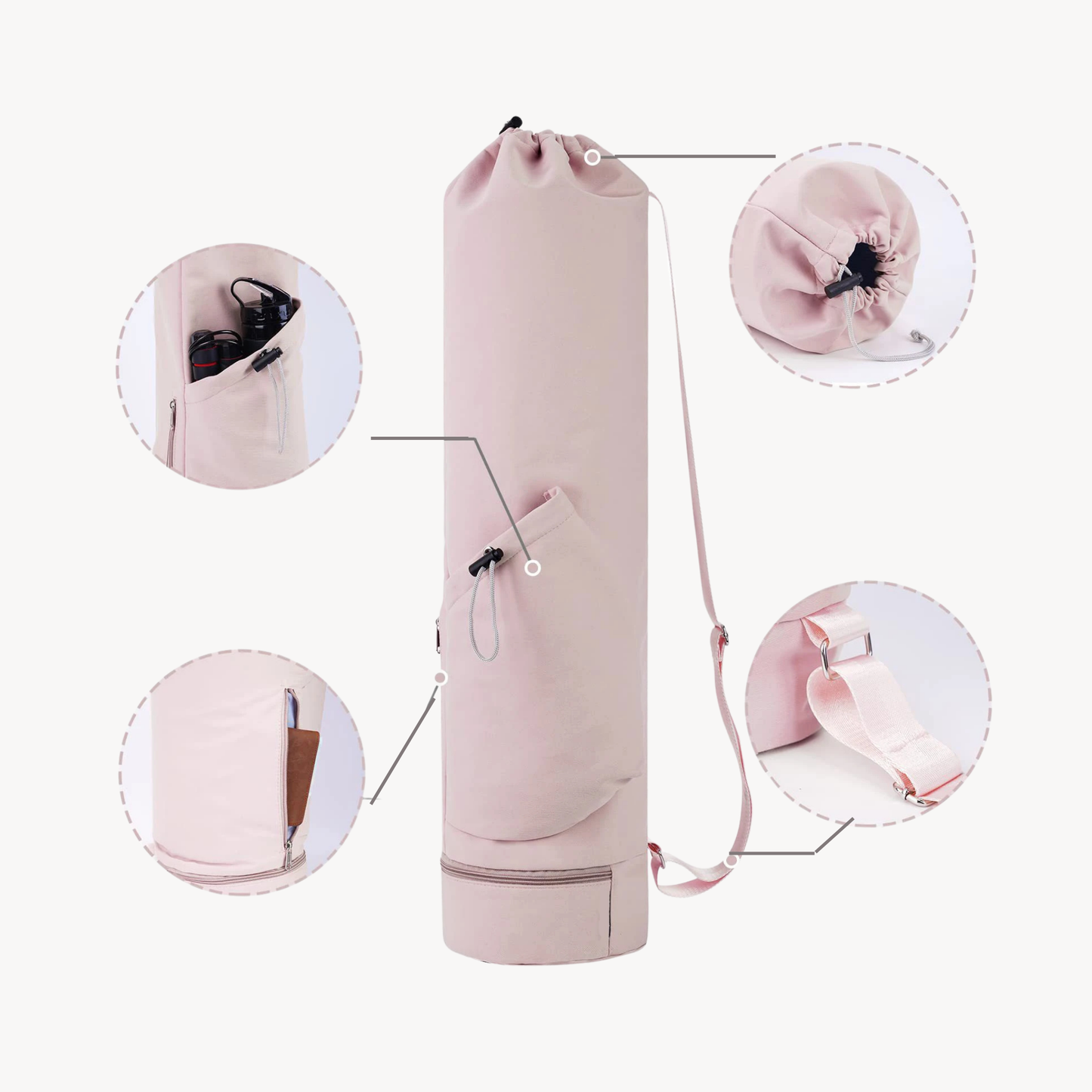 Sangle ajustable du Sac de Tapis Yoga Hydraya​