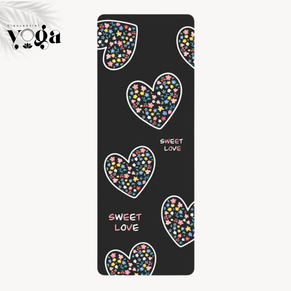 Tapis de yoga caoutchouc - Sweet Love