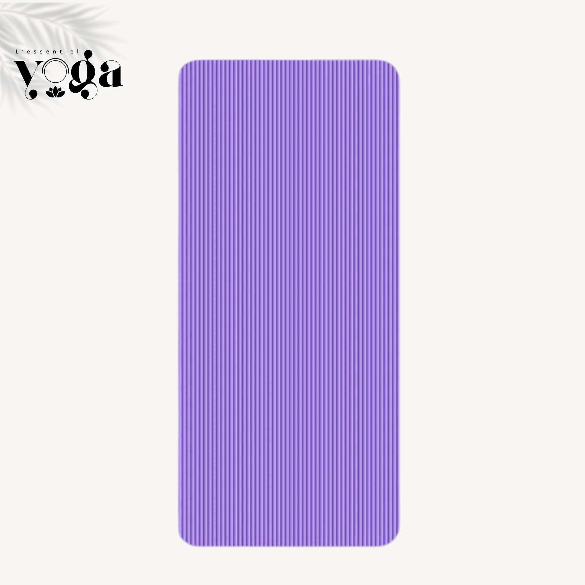 Tapis de Yoga Antidérapant Confort 10 mm en violet
