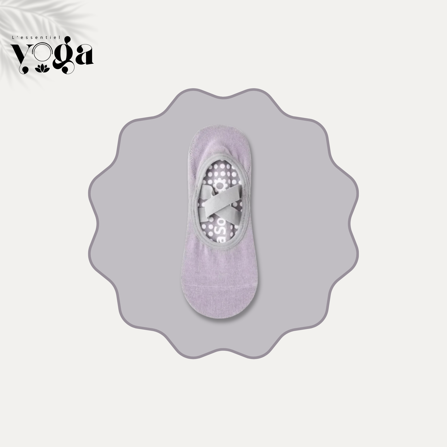 Chaussettes de Yoga - Lilas