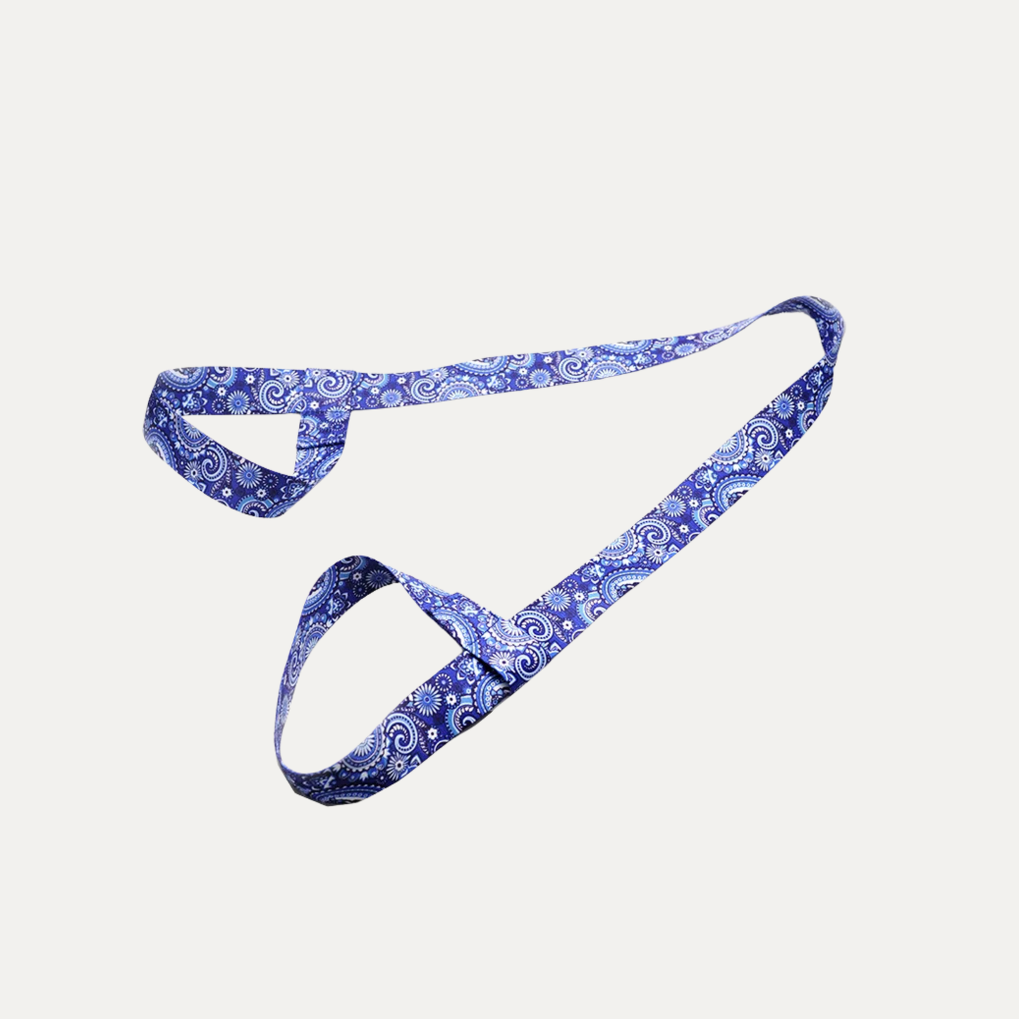 Sangle de Transport Colorée pour Tapis de Yoga en bleu