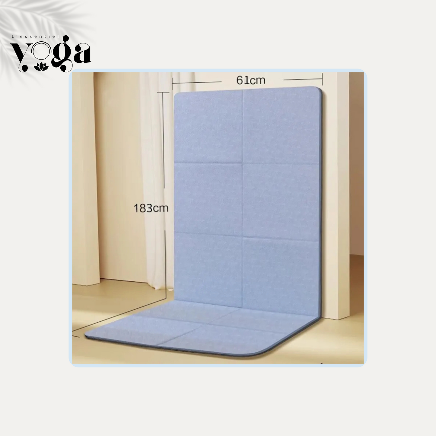 Tapis de Yoga Pliable - 6 mm