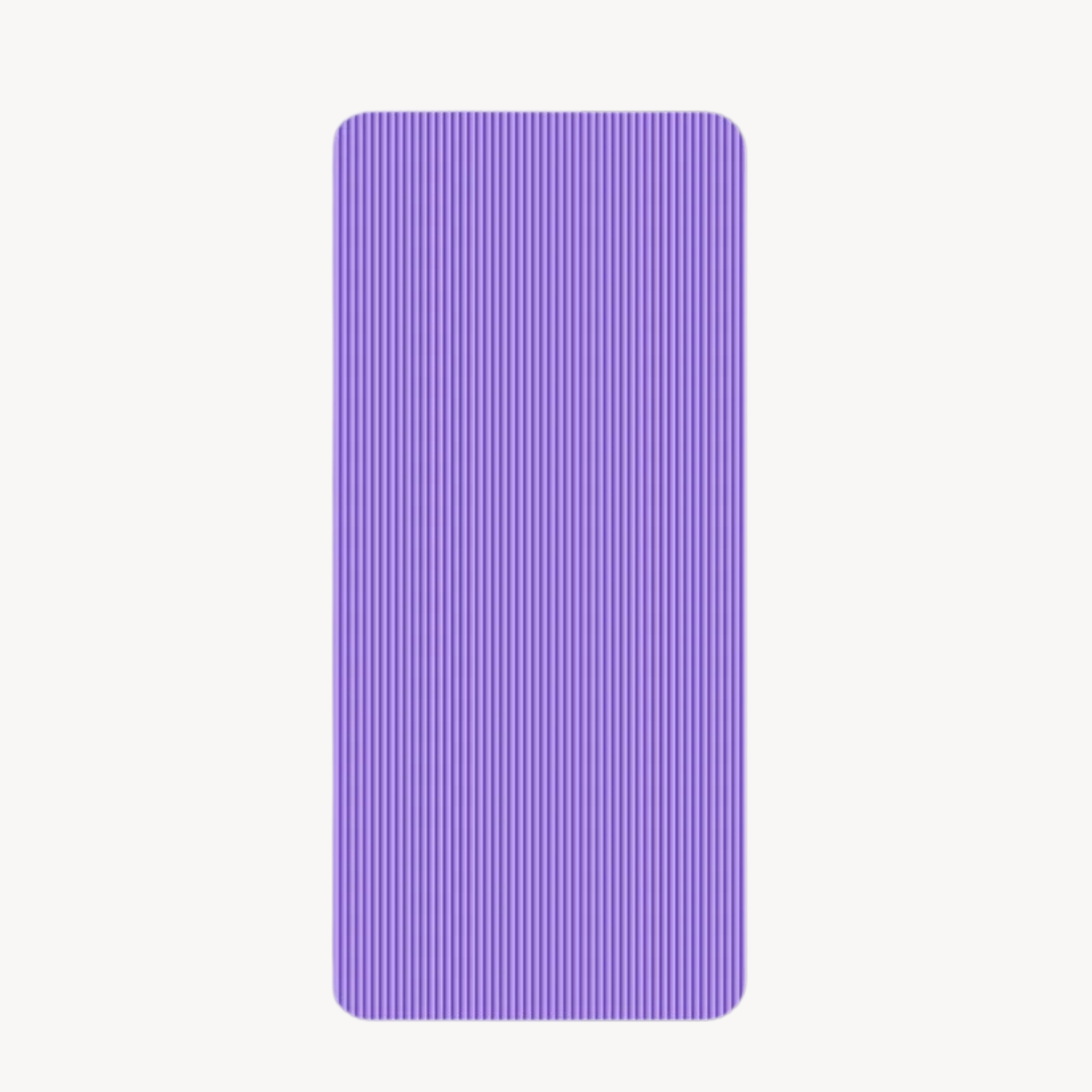 Tapis de Yoga Antidérapant Confort 10 mm violet