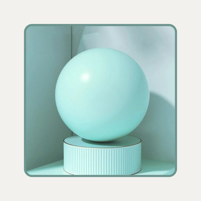 Balle de Yoga et Pilates de 25 cm en couleur turquoise
