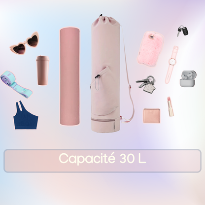 Capacité de transporter 30 L Sac de Tapis Yoga Hydraya