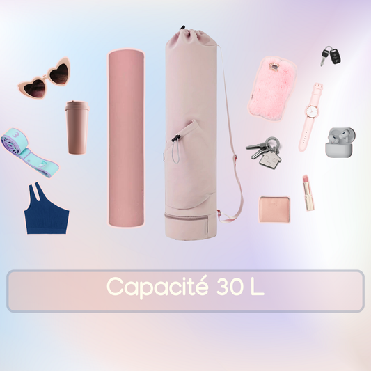 Capacité de transporter 30 L Sac de Tapis Yoga Hydraya