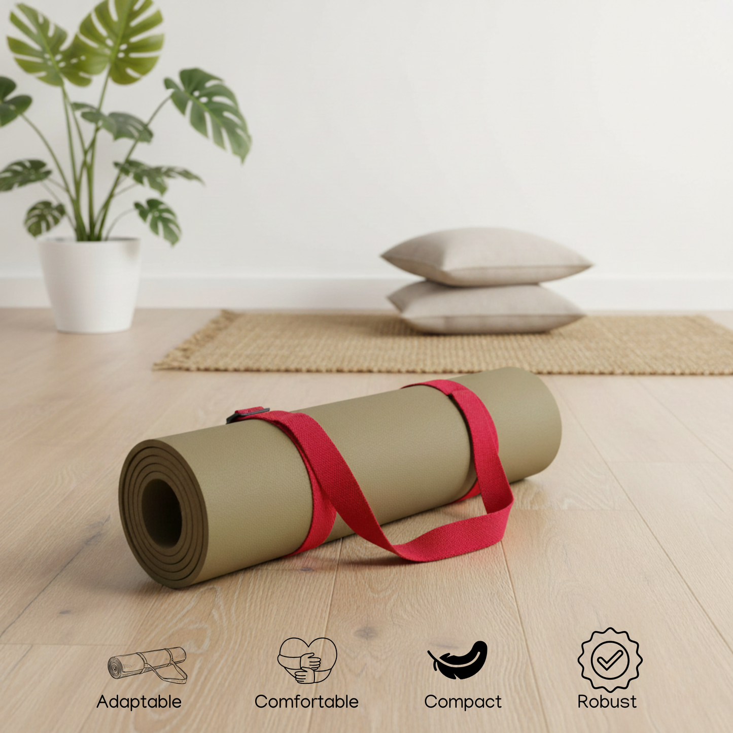Sangle de Transport pour Tapis de Yoga