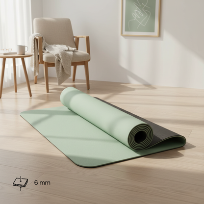 Tapis de yoga épaisseur de 6 mm